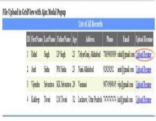 FileUpload in GridView with Ajax Modal Popup