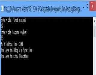 Delegates in C#