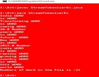 StreamTokenizer in Java