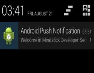 Notification example in Android