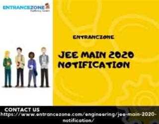 JEE Main 2020 Exam Notification