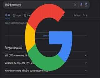 Easter Eggs than Can Hot Nearly, Google Search adding DVD Screensaver