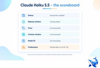 Anthropic Introduces Claude Haiku 5.5 as AI Model Competition Intensifies