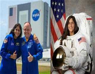 Astronauts Sunita Williams and Barry Wilsmore's Return in a Space Project