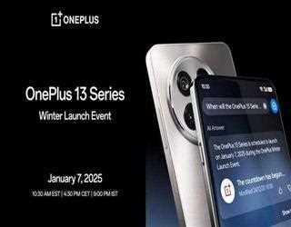 What is OnePlus 'Winter Launch Event'? coming on January 7, 2025