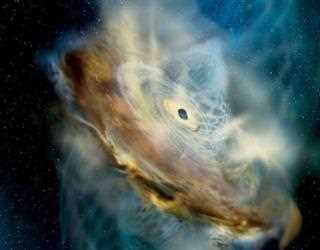 Astronomers made a discovery of a supermassive Black Hole with a flipped magnetic field