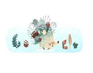 Google Celebrated 'Winter Solstice' 21st December, 2021, Animated Google Doodle in India