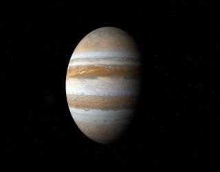 Researchers discover super moon encircling a Jupiter-sized exoplanet beyond our solar system.