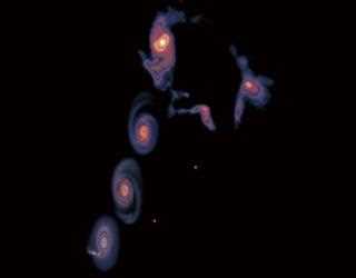 An Anonymous Spiral was Spotted near Milky Way's Centre