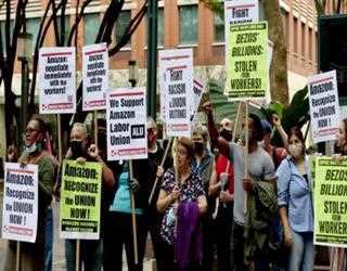 To Conduct Union Election, Amazon Workers Filed Petition in Upstate New York