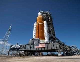 Arrival of Artemis I Moon Rocket at Launch Pad Prior to Historic Mission