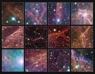Spectacular aftermath of a big star's demise is shown in an unsettling photograph.