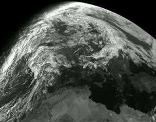 Witness the final solar eclipse of 2022 and watch the moon's shadow creep eerily across Earth.