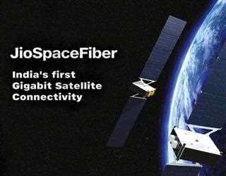 Reliance Jio has introduced JioSpaceFiber, a groundbreaking satellite-based gigabit broadband servic