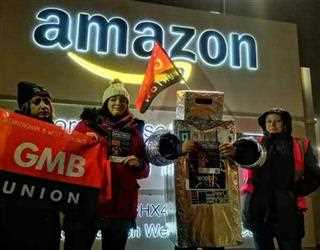 Amazon falls back by strike, protests over European reign during Black Friday Trade